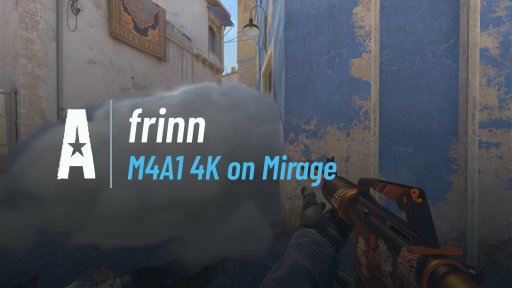 frinnCS - M4A1 4K on Mirage on Mirage