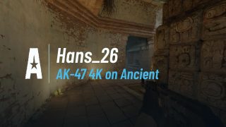 AK-47 4K on Ancient