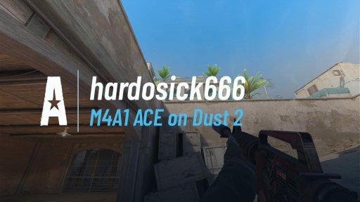 hardosick666 - M4A1 ACE on Dust 2 on Dust 2