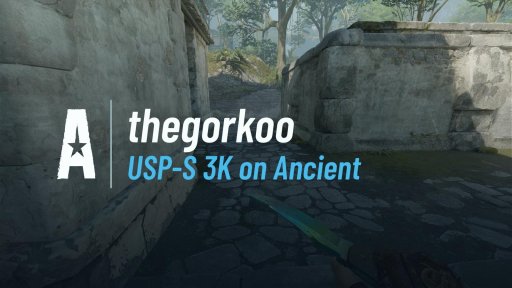 thegorkoo - USP-S 3K on Ancient on Ancient