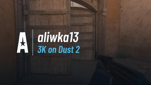 aliwka2k - 3K on Dust 2 on Dust 2