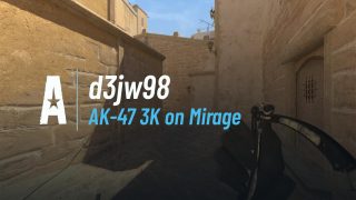AK-47 3K on Mirage