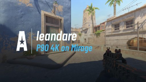 leandare - P90 4K on Mirage on Mirage