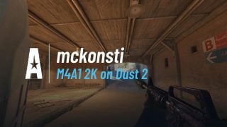 M4A1 2K on Dust 2