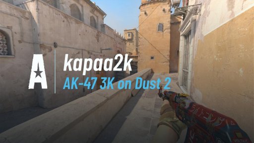 kapaa2k - AK-47 3K on Dust 2 on Dust 2