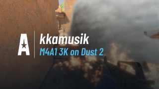 M4A1 3K on Dust 2