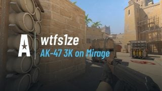 AK-47 3K on Mirage