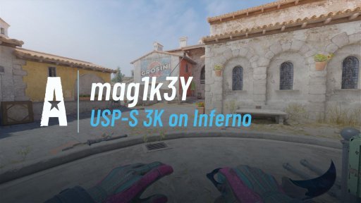 mag1k3Y - USP-S 3K on Inferno on Inferno