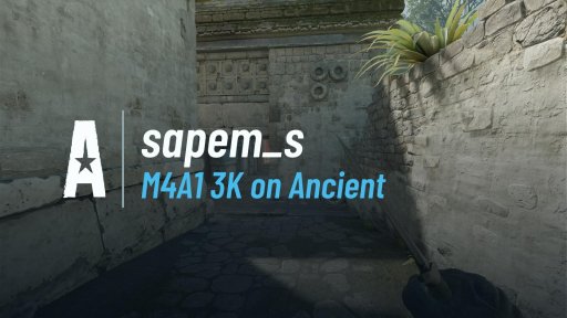 sapem_s - M4A1 3K on Ancient on Ancient