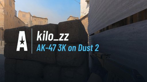 kilo_zz - AK-47 3K on Dust 2 on Dust 2
