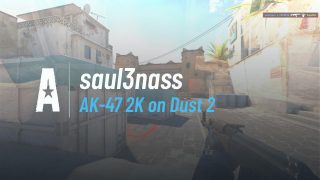 AK-47 2K on Dust 2