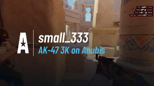 small_333 - AK-47 3K on Anubis on Anubis