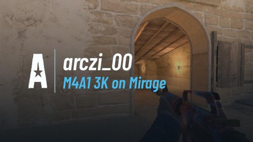 arczi_00 - M4A1 3K on Mirage on Mirage