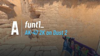 AK-47 2K on Dust 2