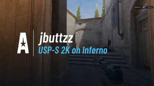 Jbuttzz - USP-S 2K on Inferno on Inferno