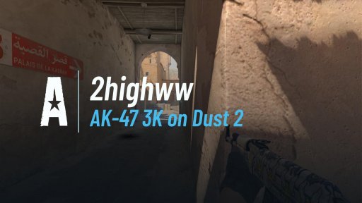 xxzxzxw - AK-47 3K on Dust 2 on Dust 2