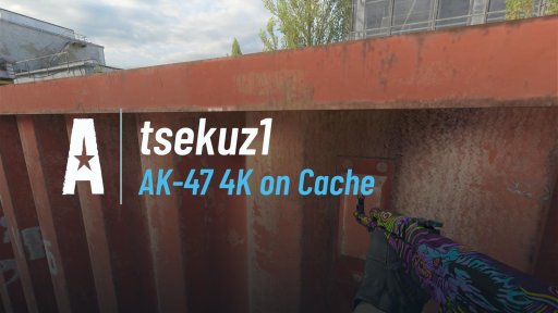 tsekuz1 - AK-47 4K on Cache on Cache