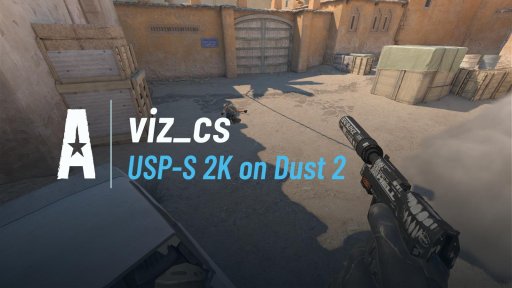 viz_cs - USP-S 2K on Dust 2 on Dust 2