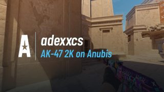 AK-47 2K on Anubis