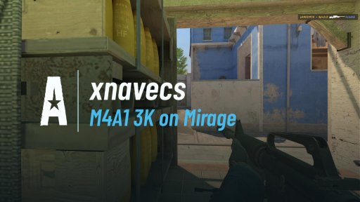 xNaveCS - M4A1 3K on Mirage on Mirage
