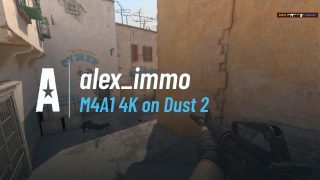 M4A1 4K on Dust 2