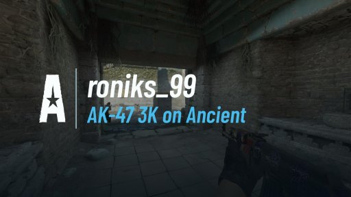 roniks_99 - AK-47 3K on Ancient on Ancient