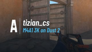 M4A1 3K on Dust 2