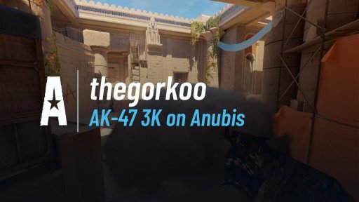 thegorkoo - AK-47 3K on Anubis on Anubis