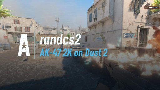 randcs2 - AK-47 2K on Dust 2 on Dust 2