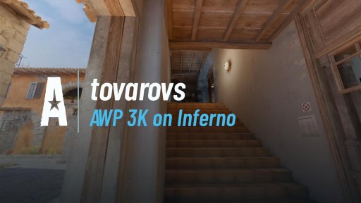 tovarovs - AWP 3K on Inferno on Inferno