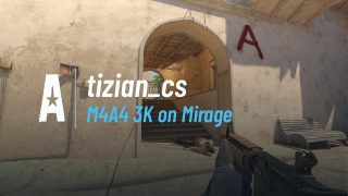 M4A4 3K on Mirage