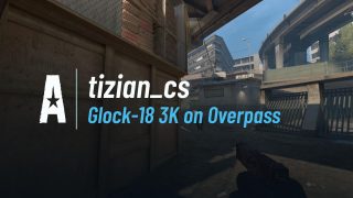 Glock-18 3K on Overpass