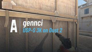 USP-S 3K on Dust 2