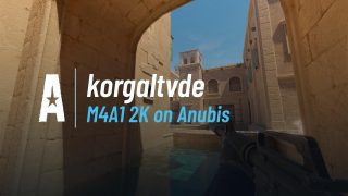M4A1 2K on Anubis