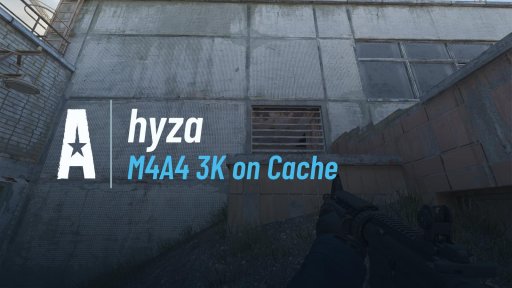 hyza - M4A4 3K on Cache on Cache