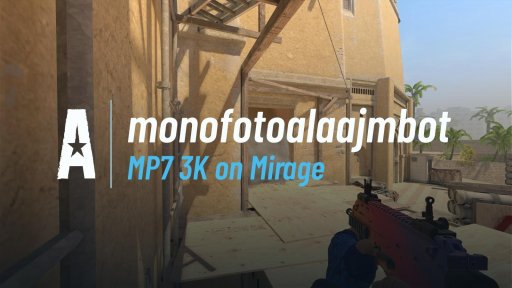 monofotoalaajmbot - MP7 3K on Mirage on Mirage