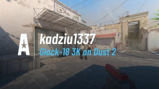 Glock-18 3K on Dust 2