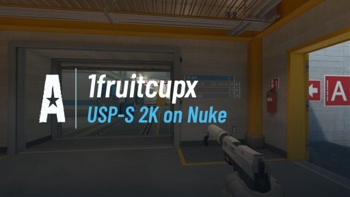 1Fruitcupx - USP-S 2K on Nuke on Nuke