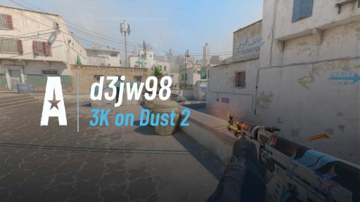 D3jw98 - 3K on Dust 2 on Dust 2
