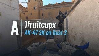 AK-47 2K on Dust 2