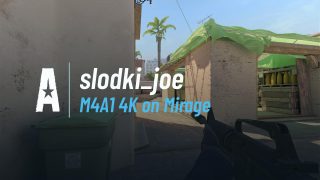M4A1 4K on Mirage