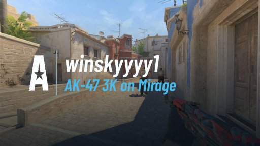 winskyyyy1 - AK-47 3K on Mirage on Mirage
