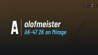 AK-47 2K on Mirage