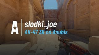 AK-47 3K on Anubis