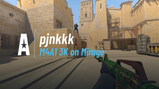 pjnkkk - M4A1 3K on Mirage on Mirage