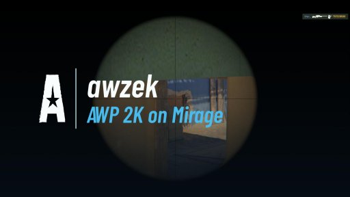 awzek - AWP 2K on Mirage on Mirage