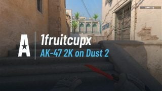AK-47 2K on Dust 2