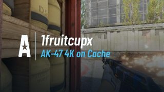 AK-47 4K on Cache