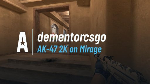 dementorcsgo - AK-47 2K on Mirage on Mirage