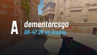 AK-47 2K on Anubis